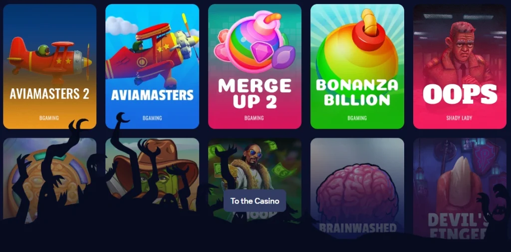 Vorschau der Affiliate-Landingpage für Drip Casino